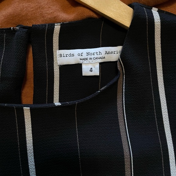 Birds of North America Fulmar striped maxi dress - Picture 9 of 9